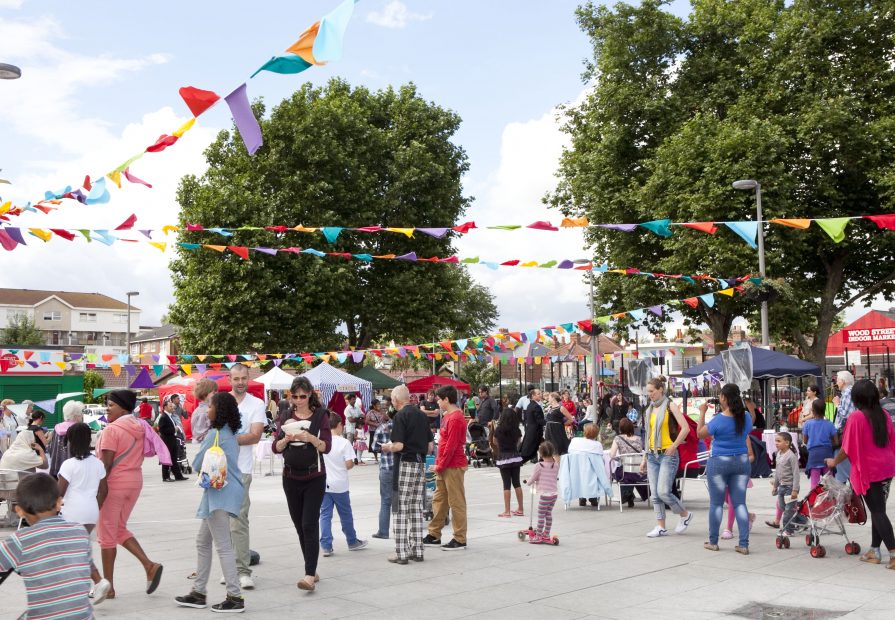 Wood Street Fiesta scene